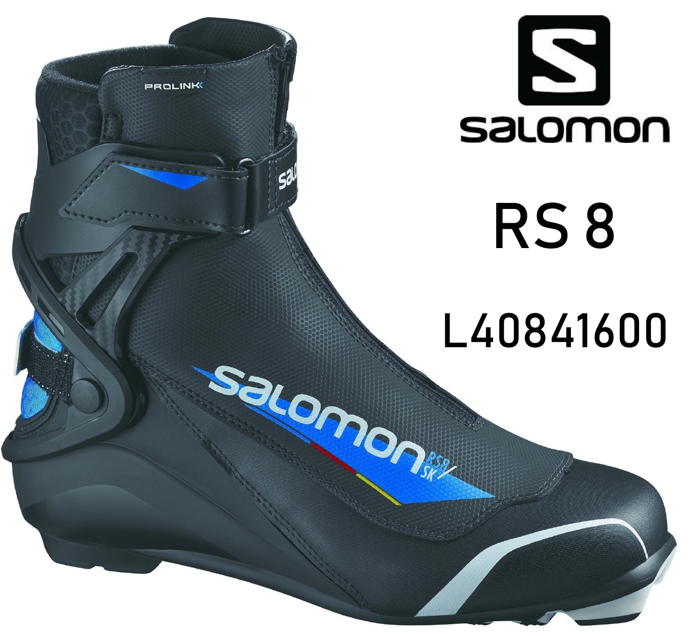 ニッセンスポーツ / SALOMON [サロモン] RS 8 L40841600 クロスカントリースキー スケーティングブーツ 【NNN/プロリンク】