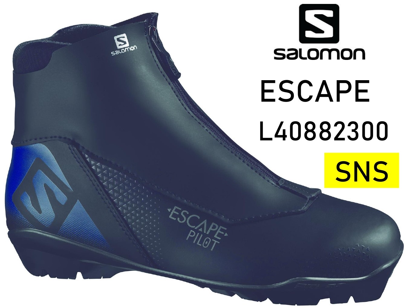 ニッセンスポーツ / SALOMON [サロモン] ESCAPE L40882300 クロスカントリースキー ツーリング・歩くスキーブーツ  【SNS/パイロット】【 36%OFF!! 】